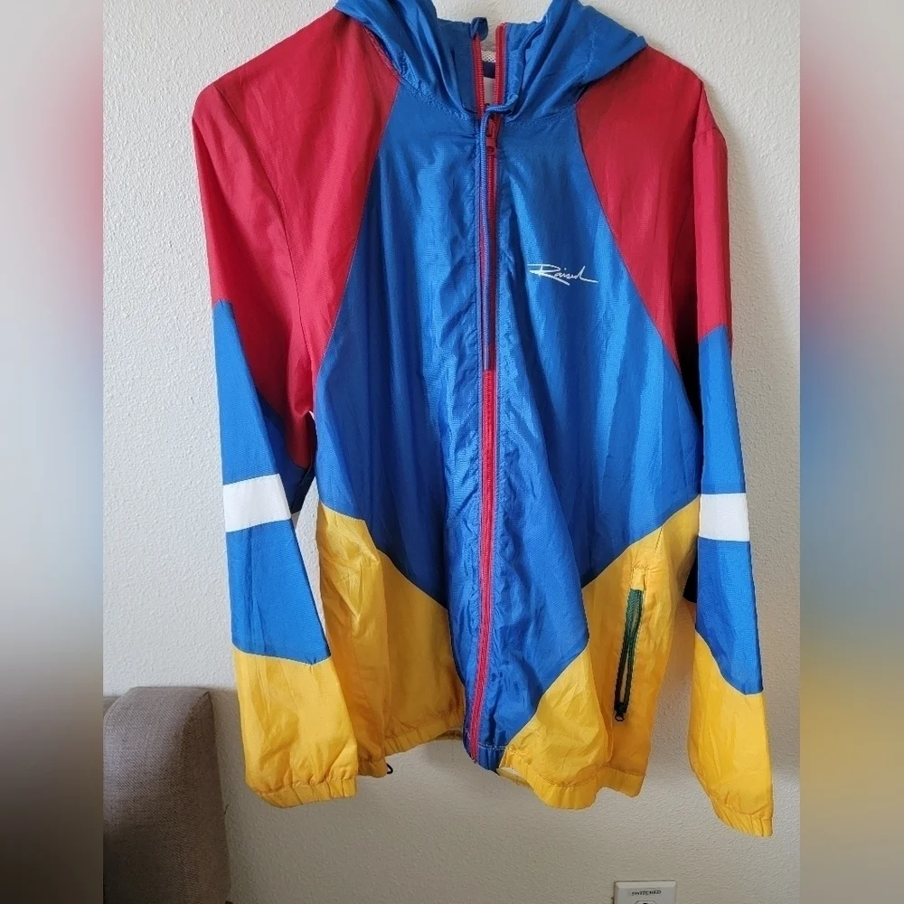 Raised vintage women's windbreaker jacket seize Small. - Picture 3 of 10